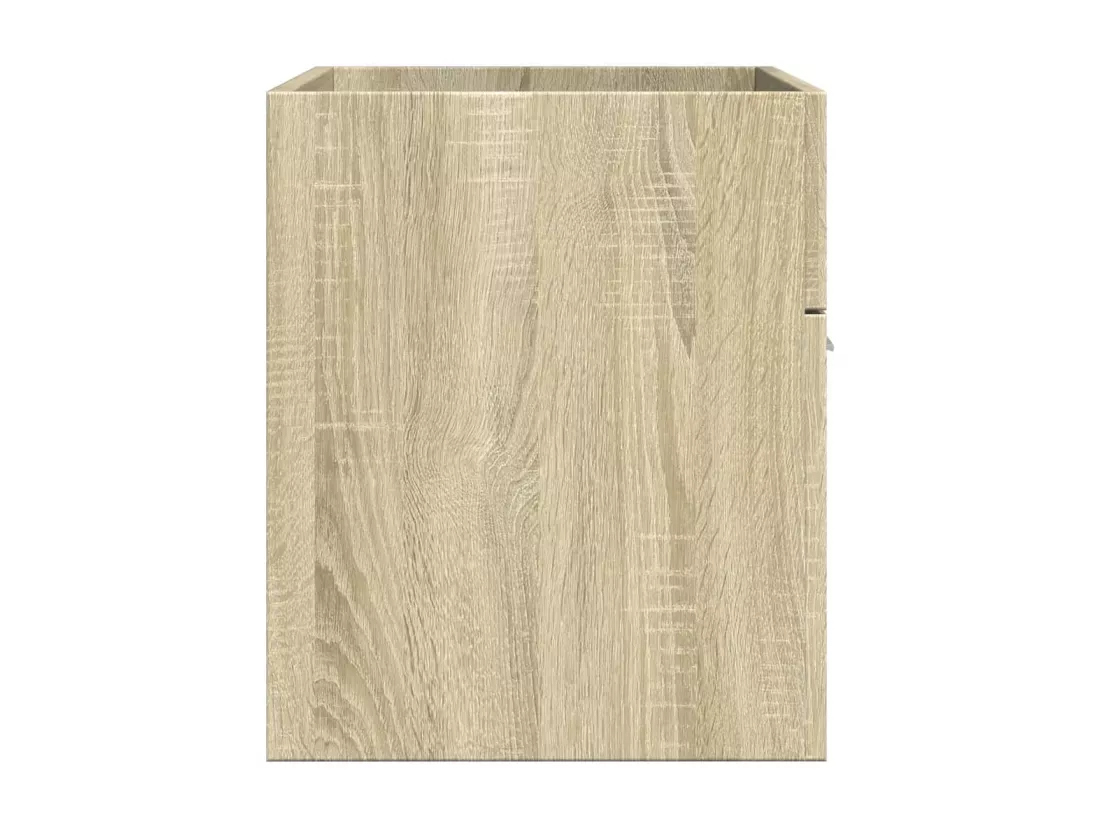 Armoire d'évier Chêne sonoma 80x38,5x46 cm Aggloméré