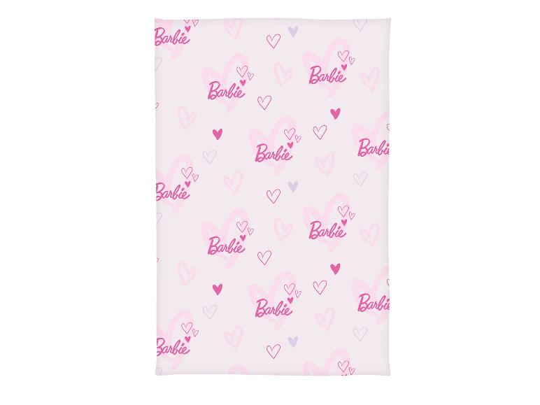 Barbie Deken met kussen 100 x 150 cm