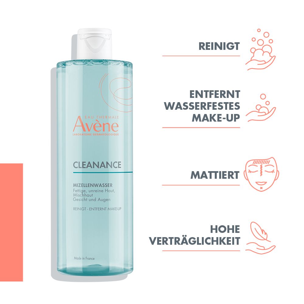 Avène Cleanance Mizellenwasser - für unreine Haut