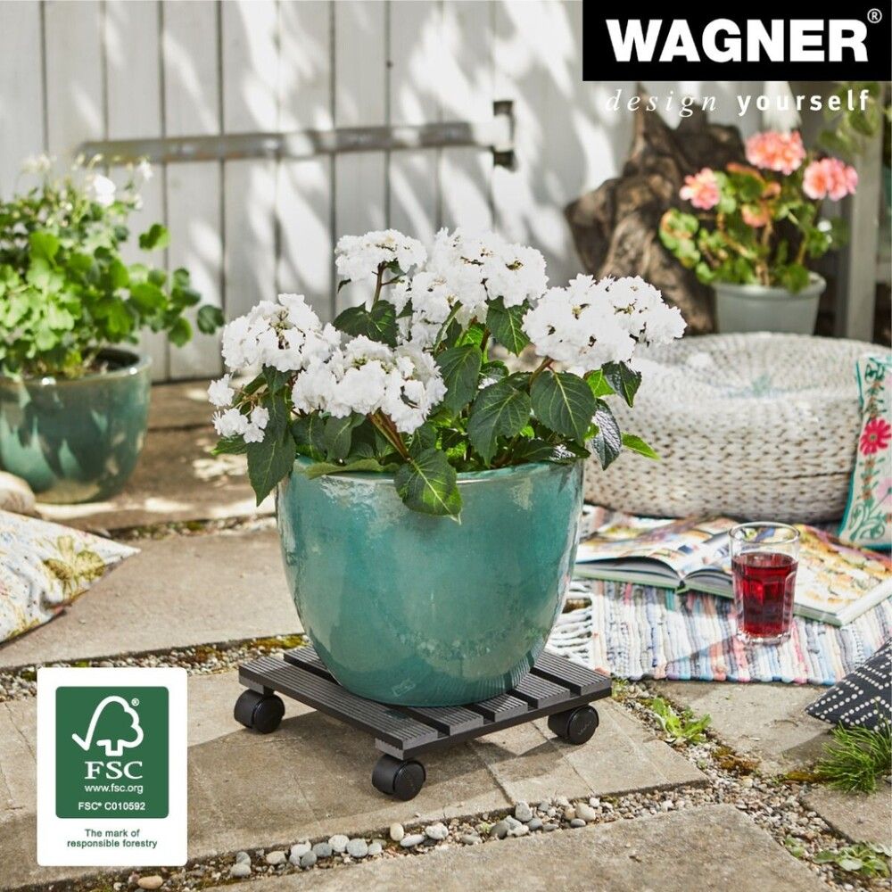 POTTETRALLE WAGNER 29X29CM ANTRASITT