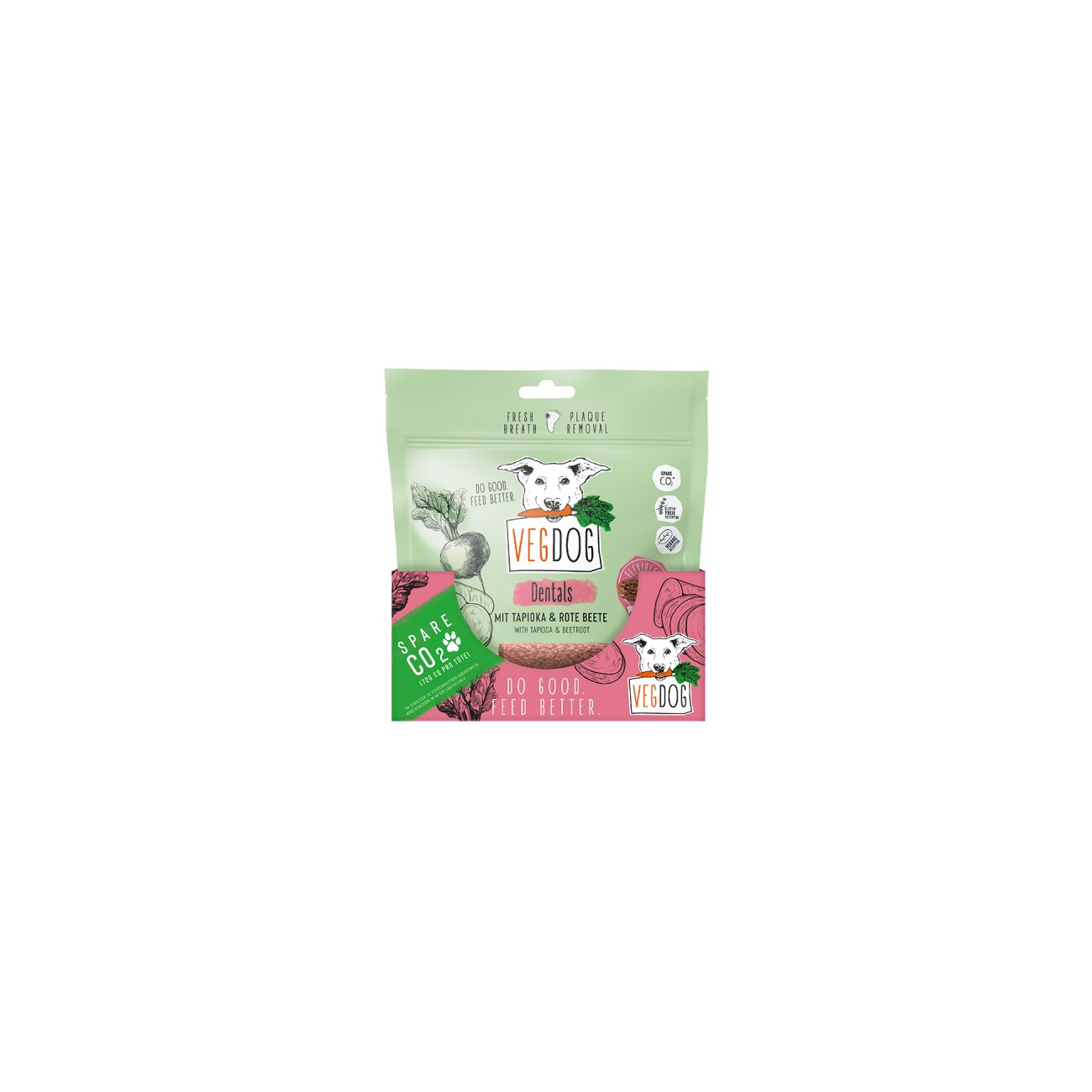 VEGDOG Kausnack Dentals 7x120g