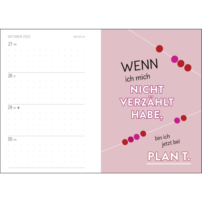 Taschenkalender 2025 - Ich atme