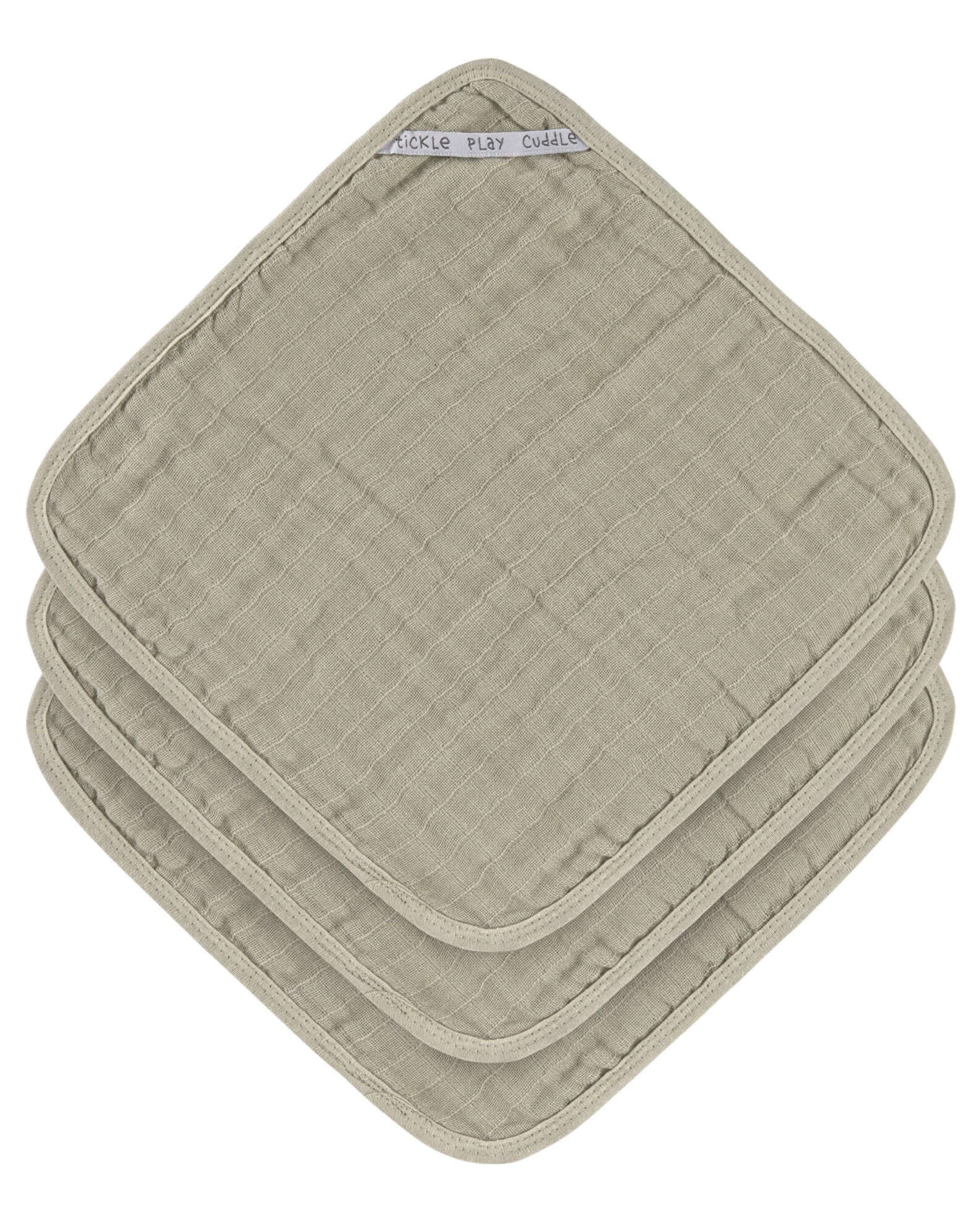 Waschtuch UNI 3-teilig in olive