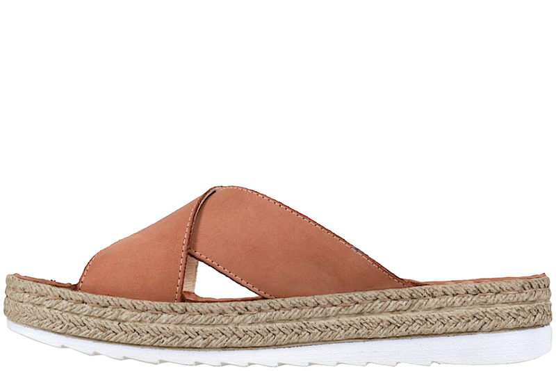 COPENHAGEN SHOES DREAM COMFORT ADELYN SLENTERS I ORANGE SKIND