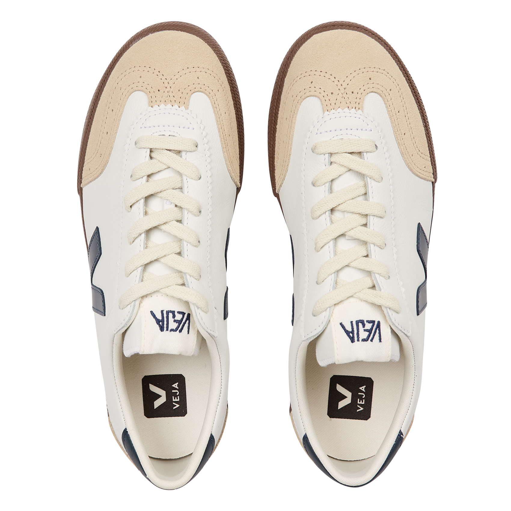 VOLLEY - Baskets basses en cuir | Multicolore