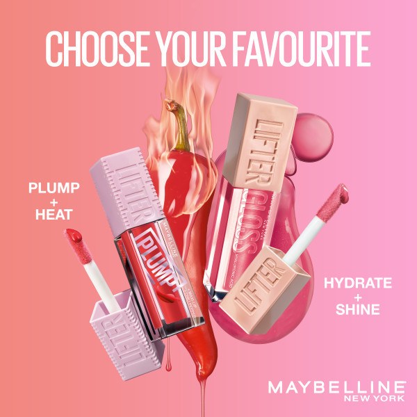 Maybelline New York Lifter Plump Lip Gloss Blush Blaze 001 5,4ml