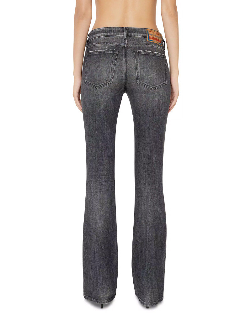 DIESEL JEAN BOOTCUT GRIS FONCÉ FEMME D-EBBEY 9E46