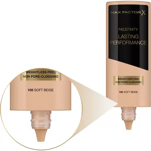 Lasting Performance Touch Proof Foundation 105 Soft Beige