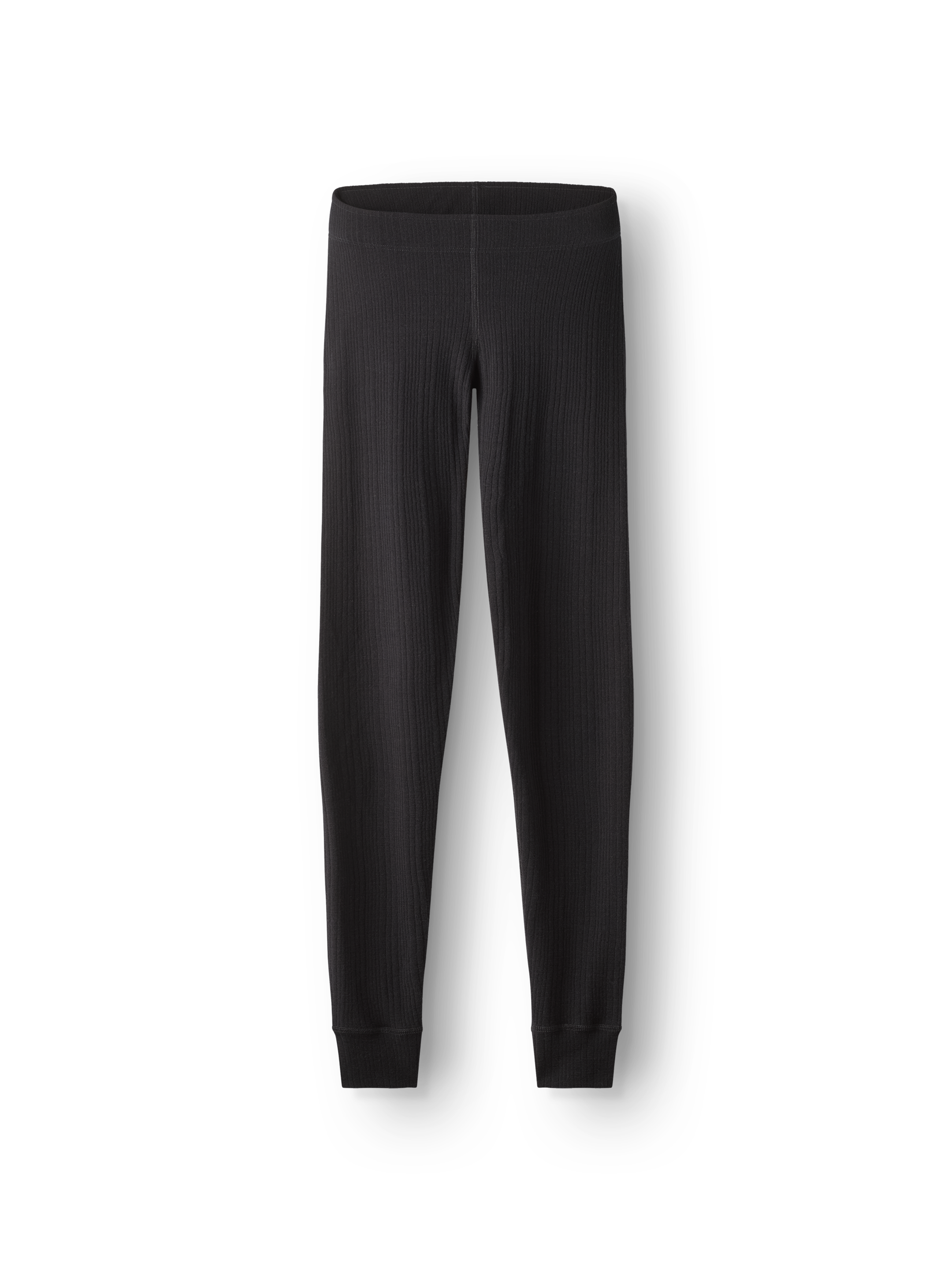 Legging van merinowol voor dames in Zwart