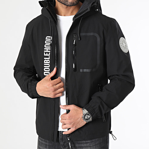 Veste Zippée Capuche Loeb Noir