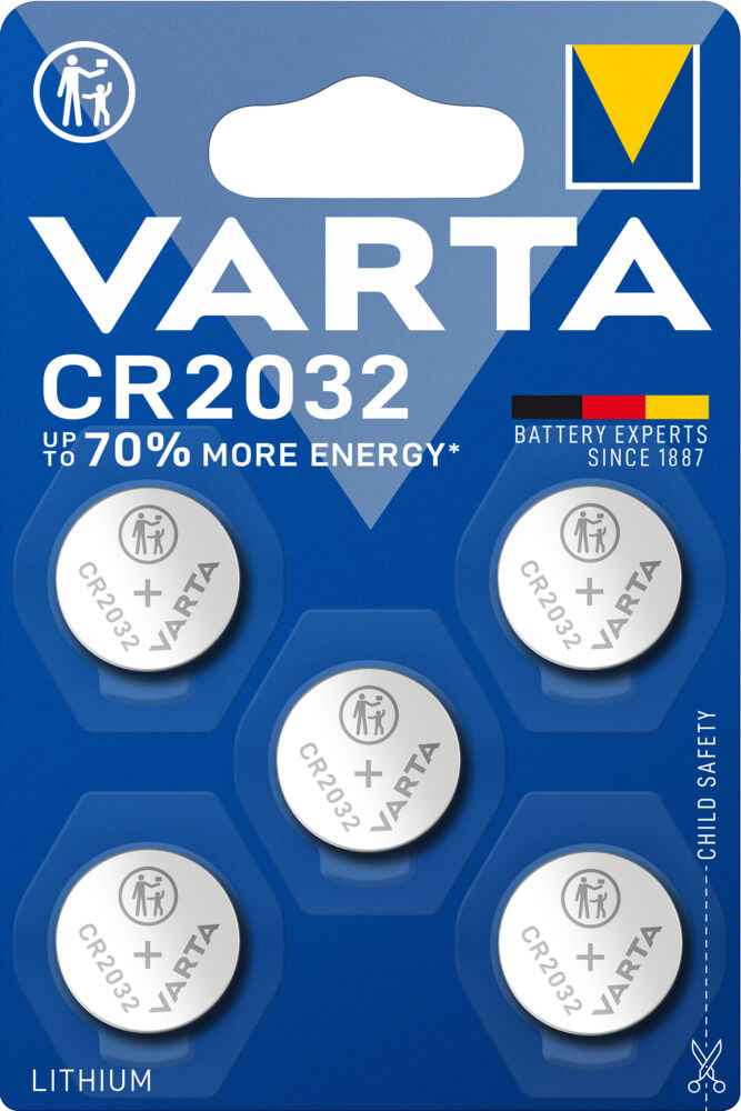 Varta CR2032 - Batterij - 5 Stuks