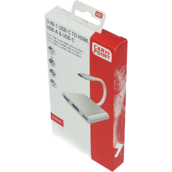 Carpoint USB-C adapter 3 in 1