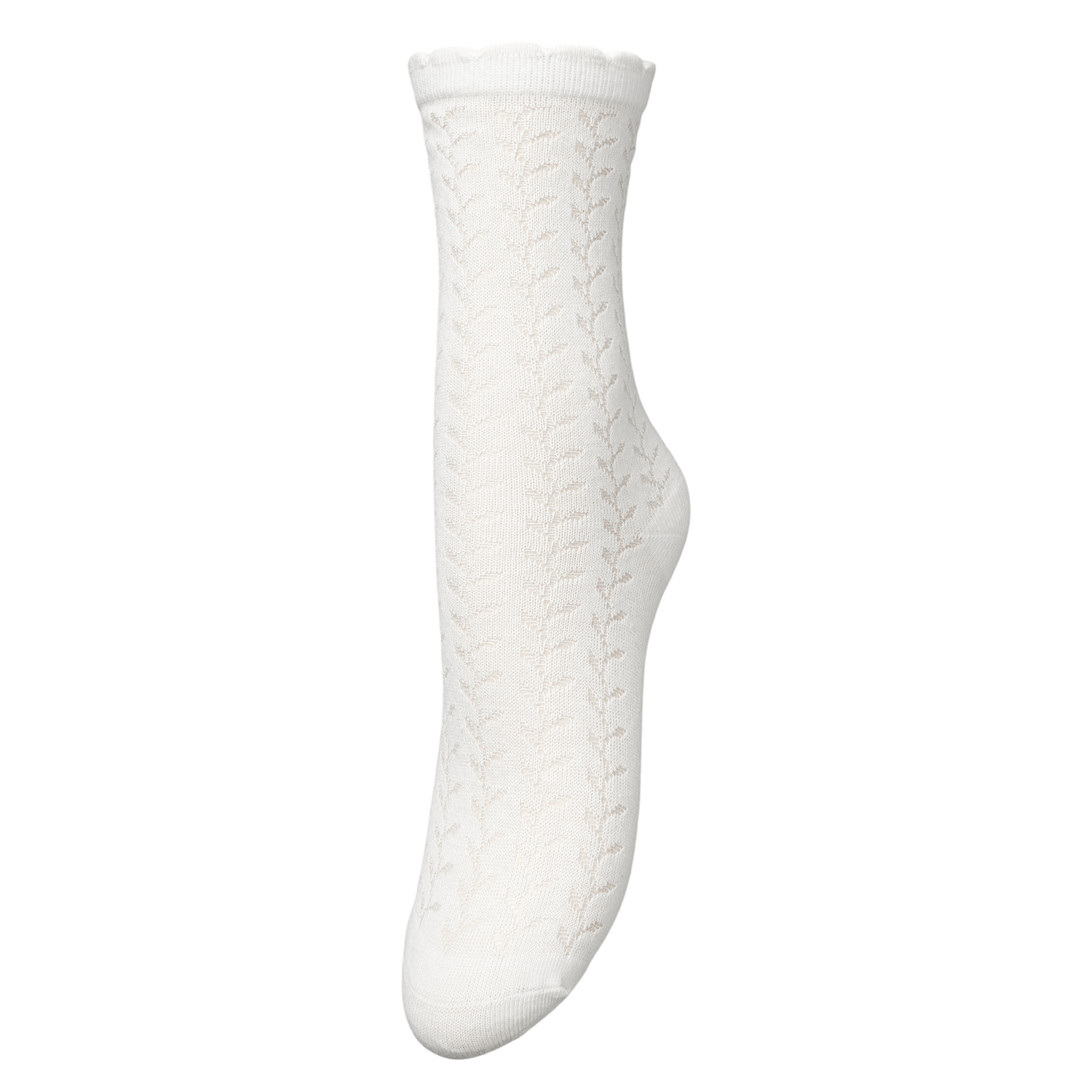 LEOFA - Chaussettes en coton mélangé | Blanc