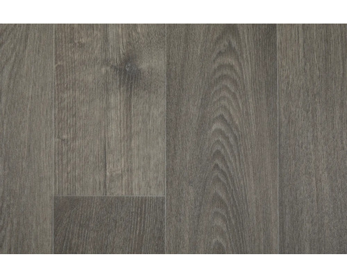 Reuze PVC vloer, houtplankenlook, donkergrijs FB592, 300 cm breed (per meter verkocht)