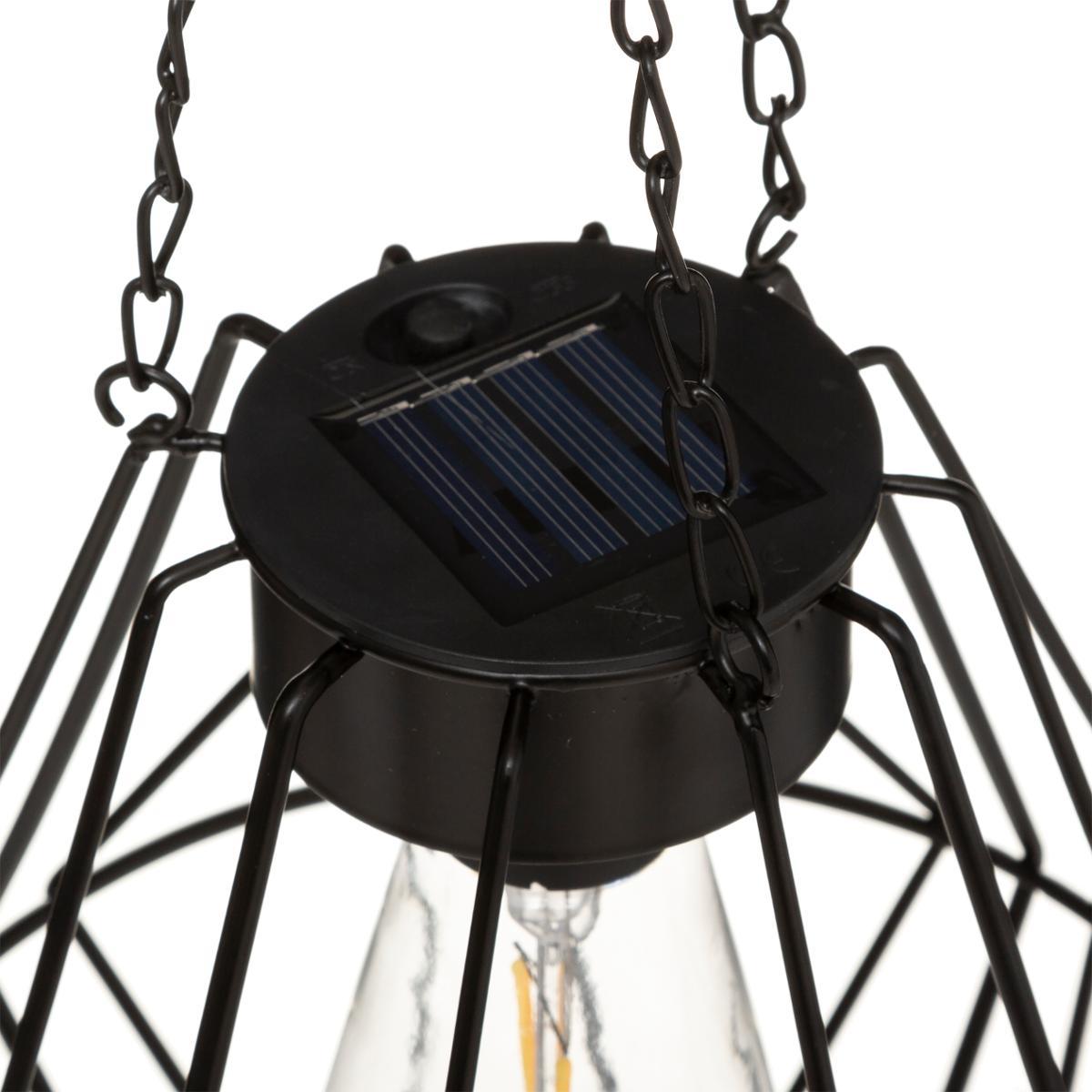 SUSPENSION SOLAIRE FLAVE METAL FILAIRE H.20.5CM