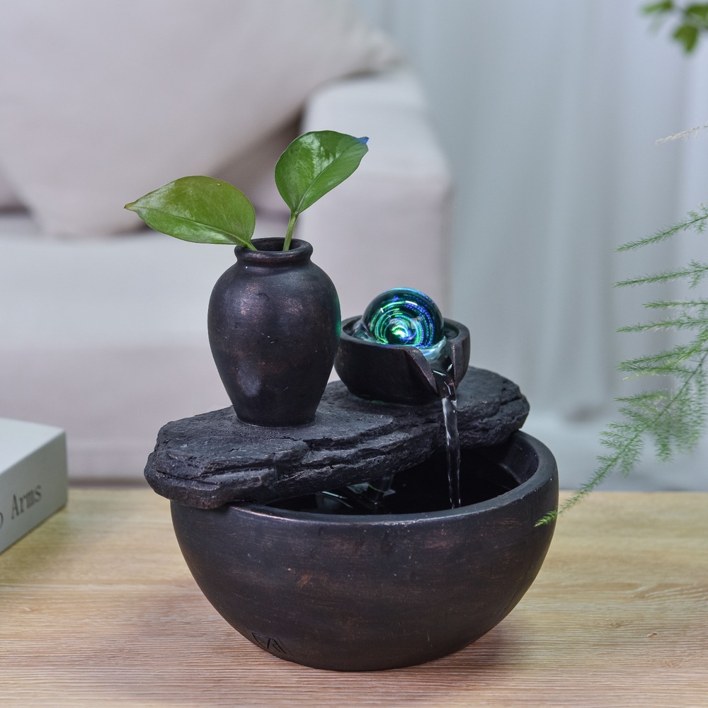 Fontaine zen silice