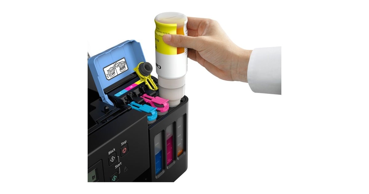 CanonPIXMA G6050 all-in-one inkjetprinter  (Zwart, Scannen, Kopiëren, LAN, Wi-Fi)
