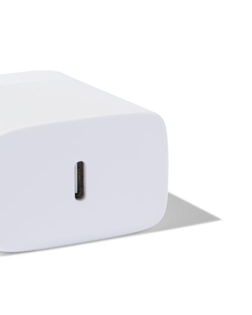 chargeur USB-C blanc