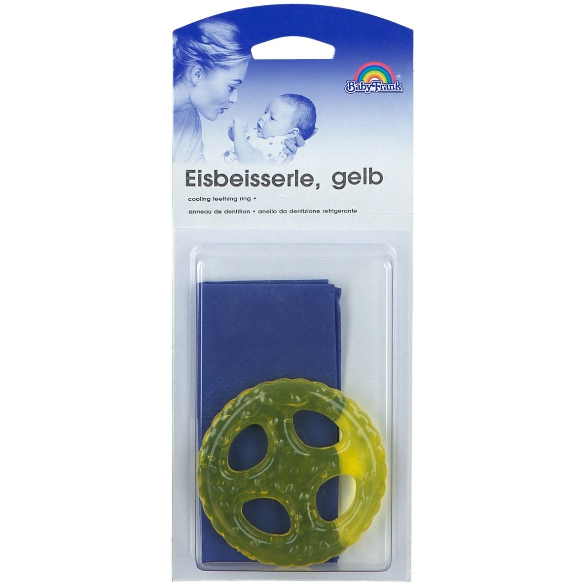 Baby-Frank® Eisbeisserle Ring gelb