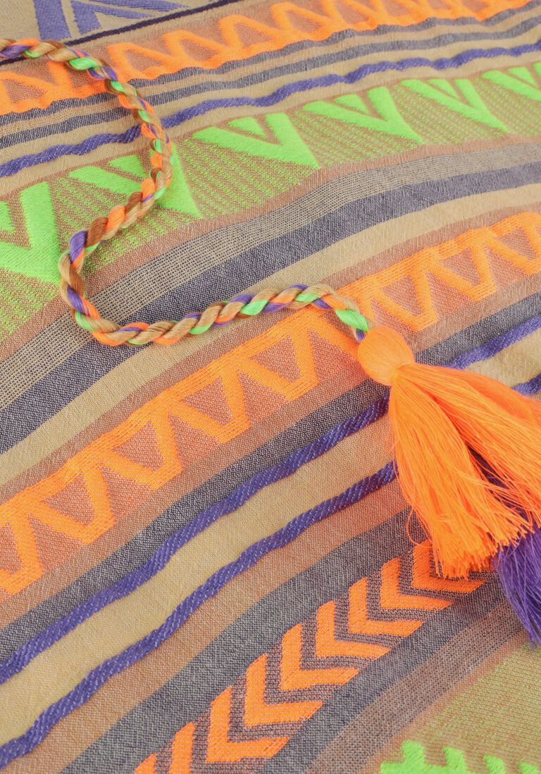 DEVOTION multi devotion midi jurk veloudenia