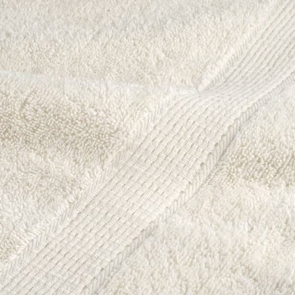 vidaXL Premium håndklær SOLUND 10 stk kremhvit 50x100cm 600 g/m2