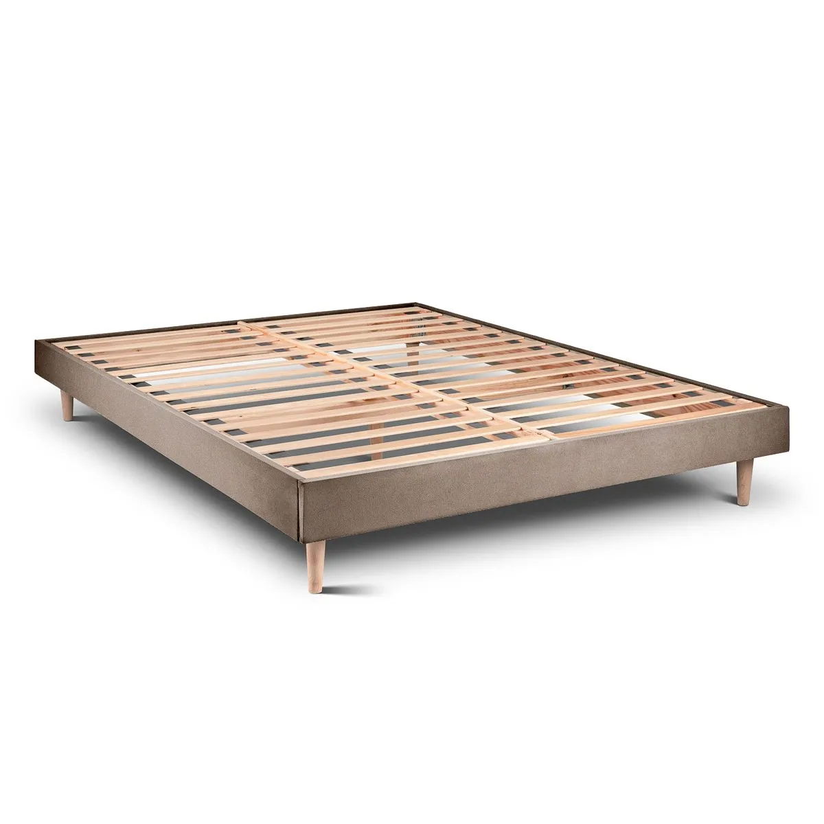 Sommeil de plomb SOMMEIL-DE-PLOMB Lit 135x190 - Taupe