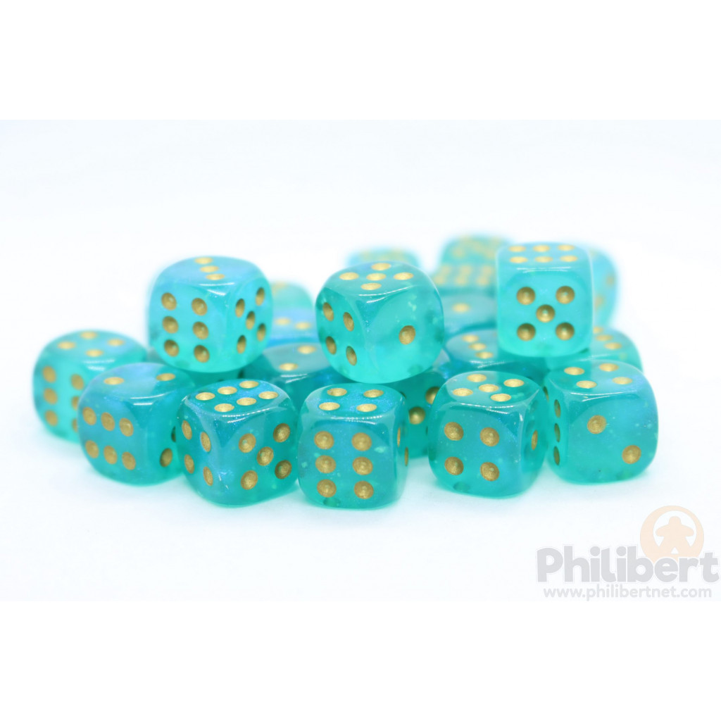 Set de 36 Dés Chessex : Borealis