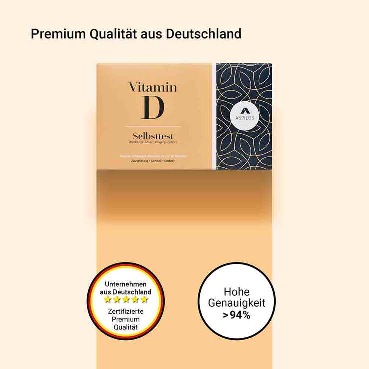 Aspilos Vitamin-D Selbsttest Blut, 1 St