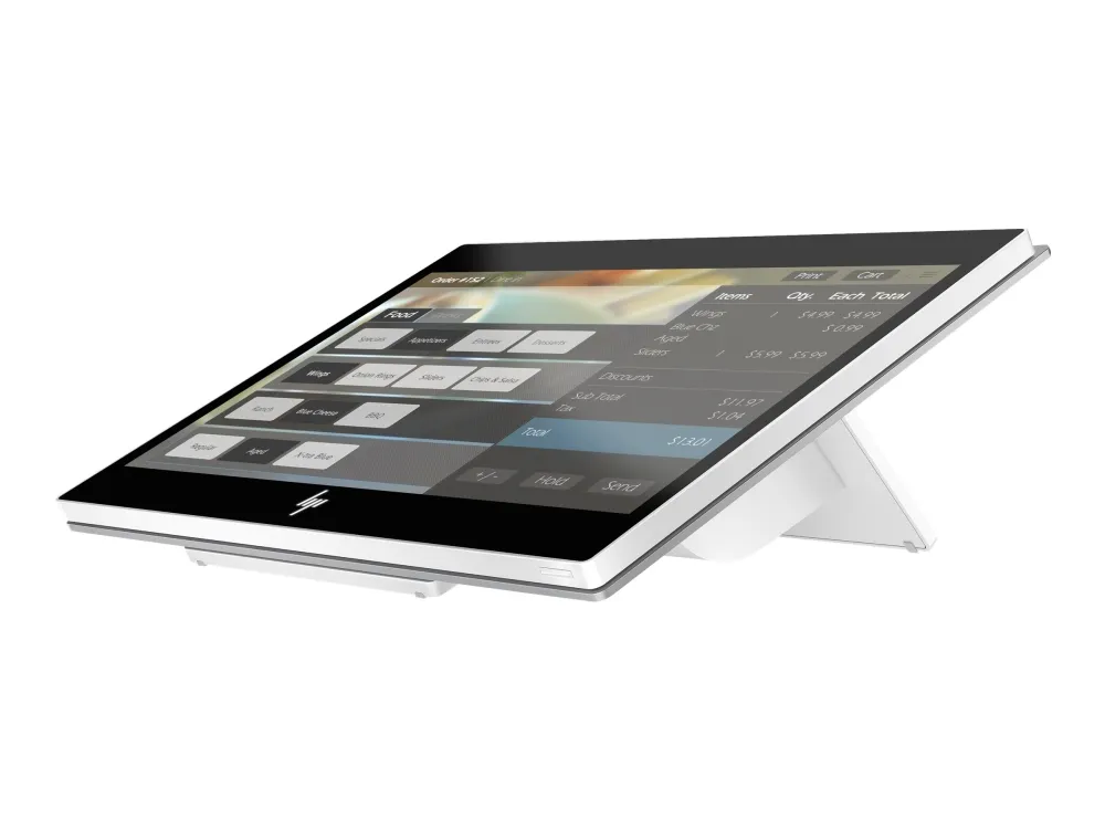 HP Engage One Prime - Alt-i-én - 1 x Snapdragon APQ8053 op til - RAM 4 GB - flash - eMMC 32 GB - Qualcomm Adreno 506 - 802.11a/b/g/n/ac, Bluetooth 4.2 - Android 8.1 (Oreo) - skærm: LED 14