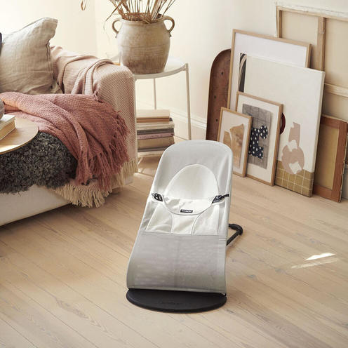 Transat Balance Soft Argent/Blanc - BABYBJÖRN