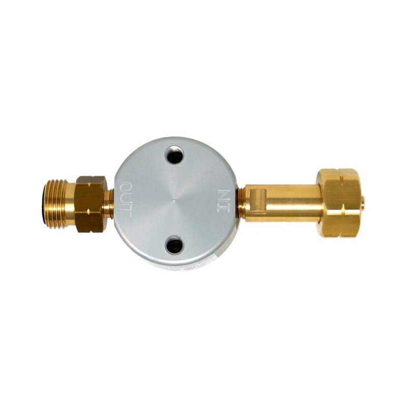 DREHMEISTER Gasflaschenfilter Smart W21,8 x 1/14 LH (lange Version)