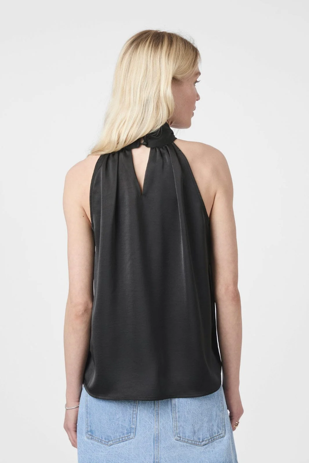 Neo Noir Svala Heavy Sateen Top 165635