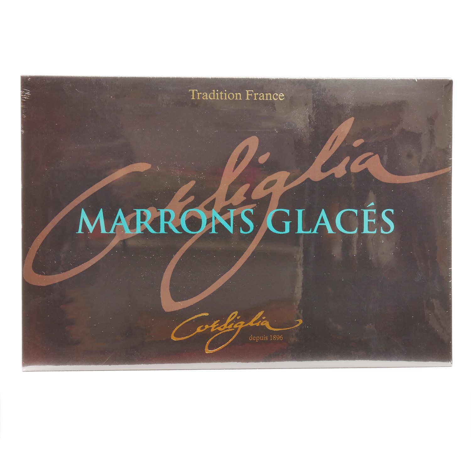 Marrons glacés Corsiglia sous vide en étui