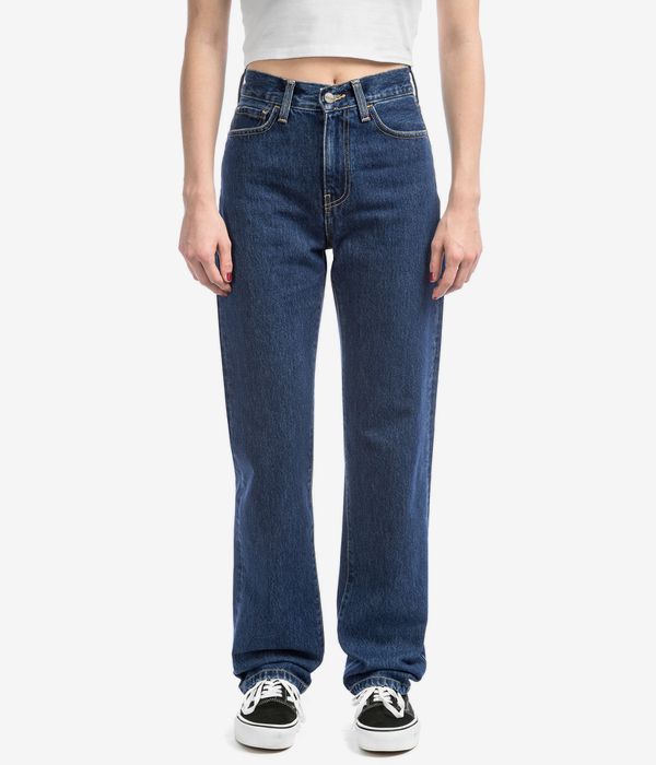 Carhartt WIP W' Noxon Pant Smith Jeans women (blue stone washed)