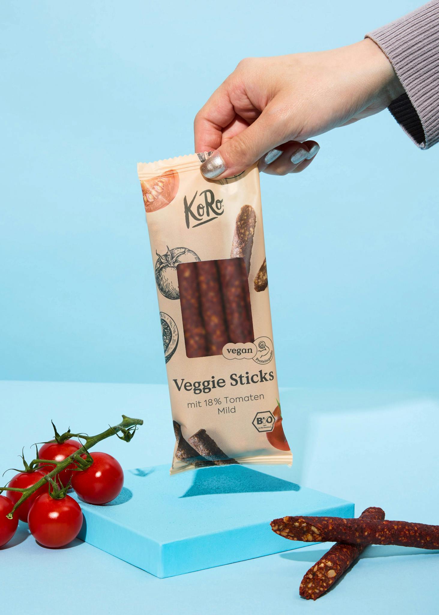 Bio Tomaten Sticks mild 80 g