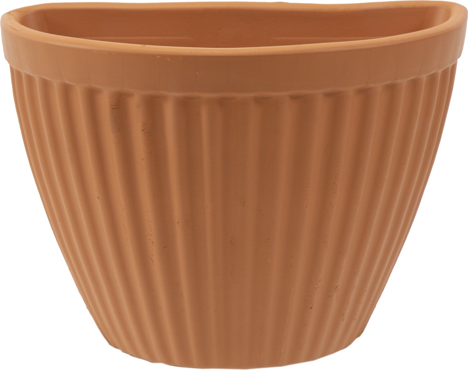 Mega Collections muur bloempot Pareda terracotta 30 x 18,5 x 21 cm