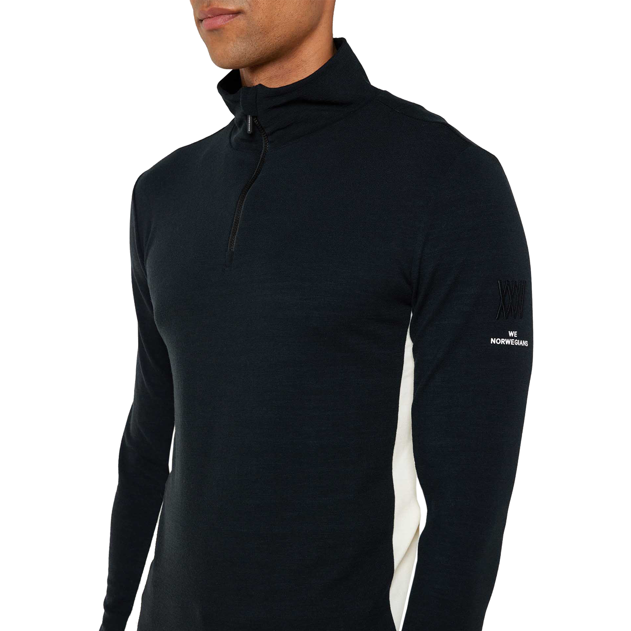 We Norwegians Herren Merino Skishirt VOSS black | Skishirts | Skibekleidung | Herren | XSPO-Fashion