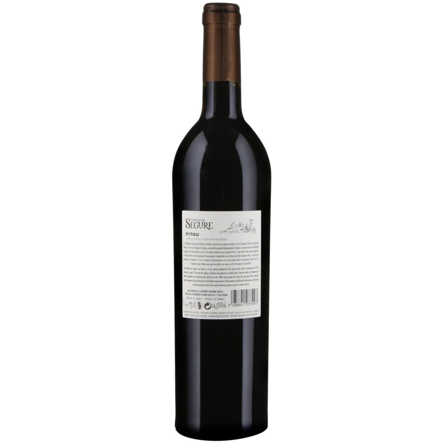 Fitou AOP Château de Segure -75cl
