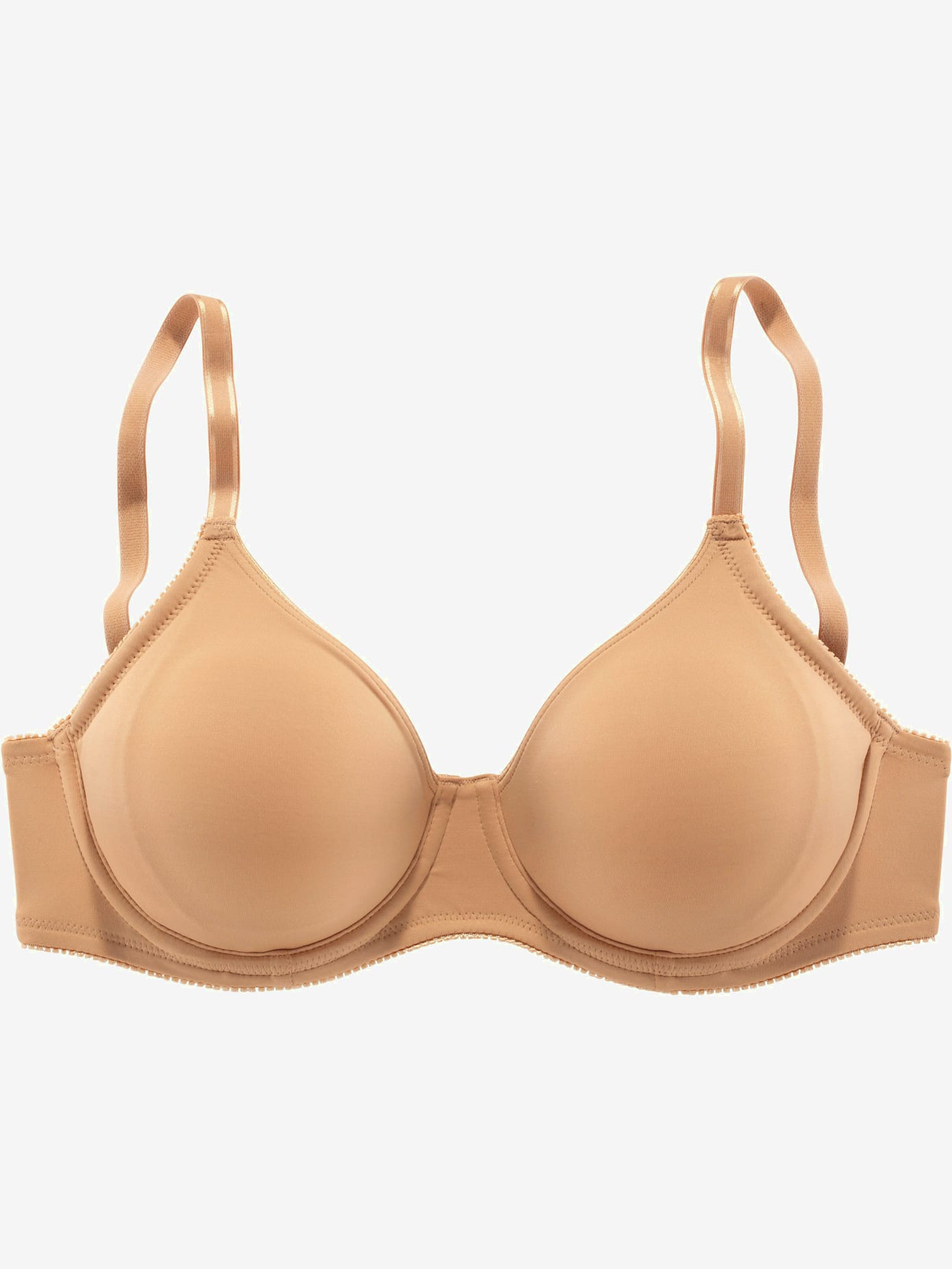 Soutien-gorge spécial t-shirt soutien-gorge à armatures, bonnets préformés sans couture