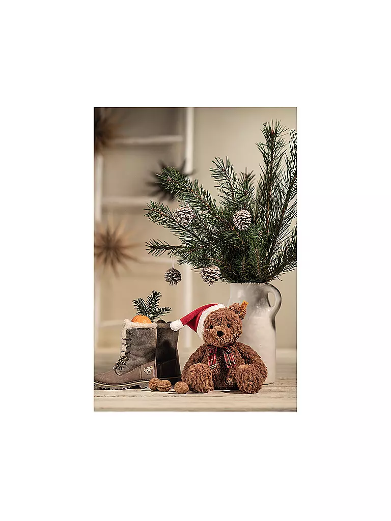 STEIFF Jimmy Teddybär – Christmas 30cm braun