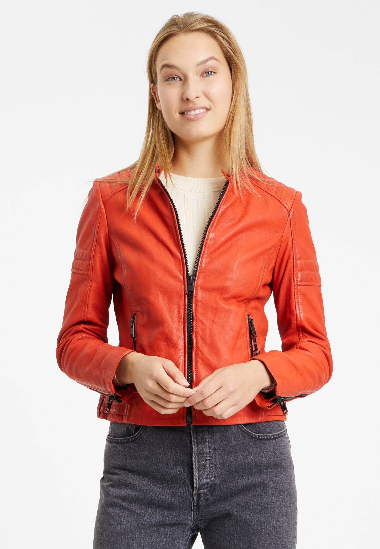 Gipsy| Damen Lederjacke G2WHALYN