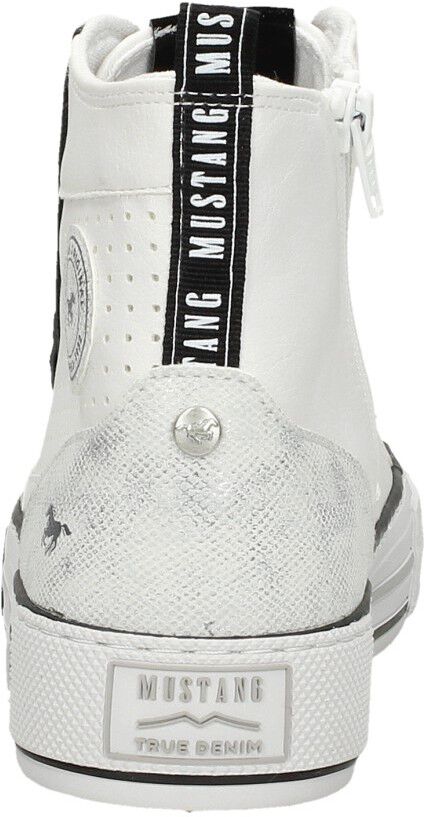 Mustang Veterschoenen Hoog wit