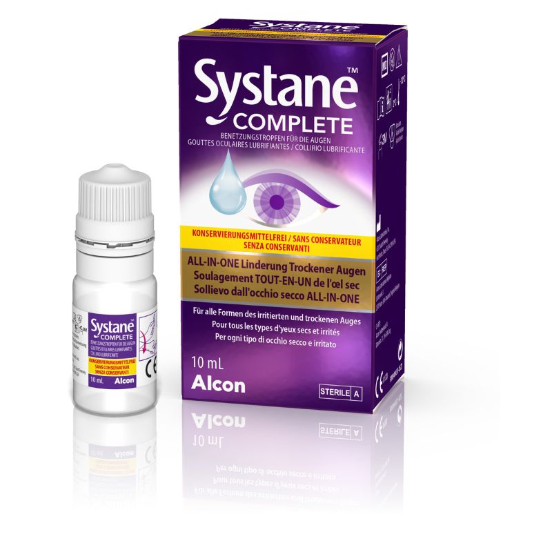 SYSTANE Complete Benetzungstropfen Gtt Opht ohne Konservierungsmittel Fl 10 ml