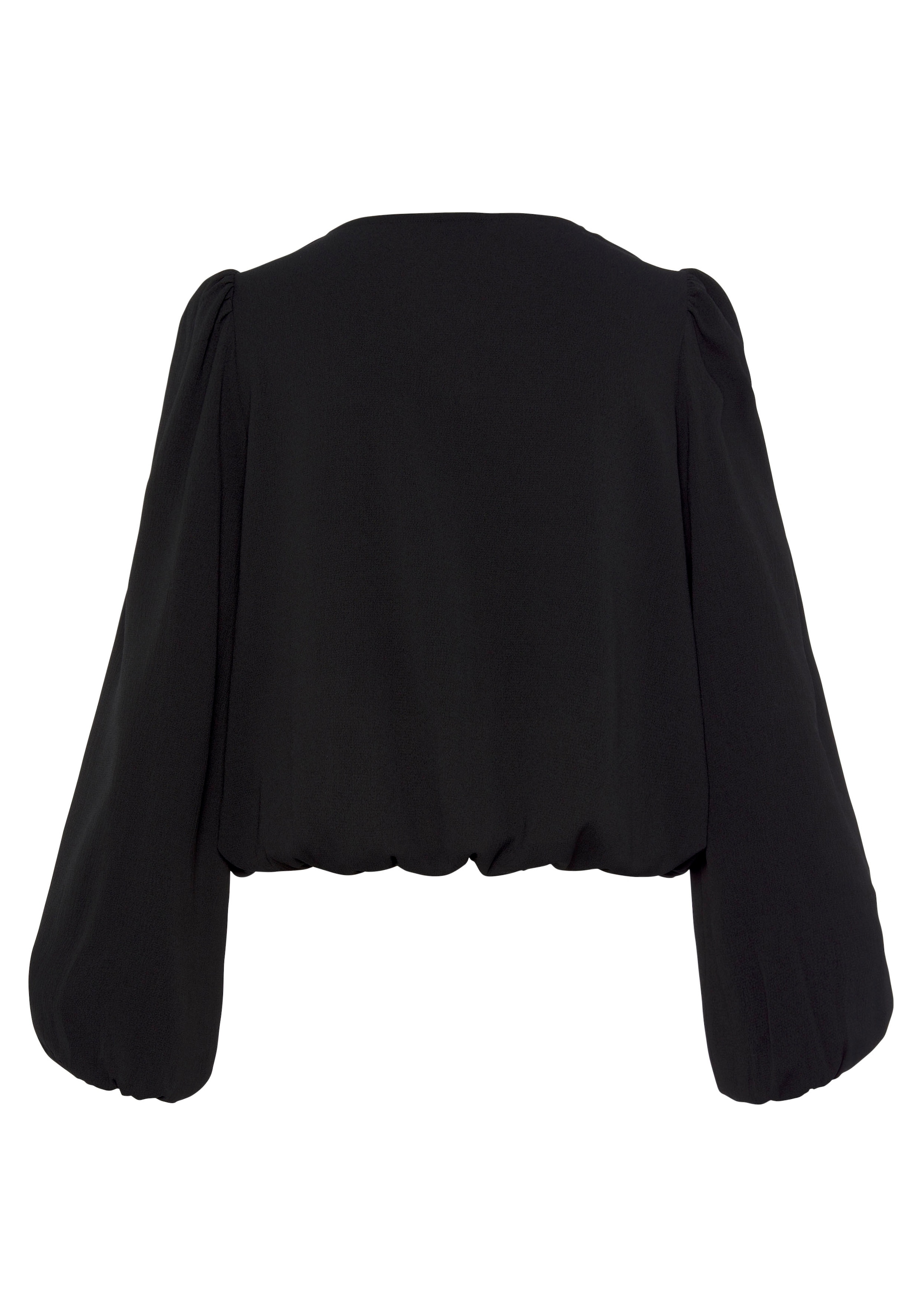 LASCANA Schlupfbluse mit Kettendetails, elegante Damenbluse, modisch, festlich