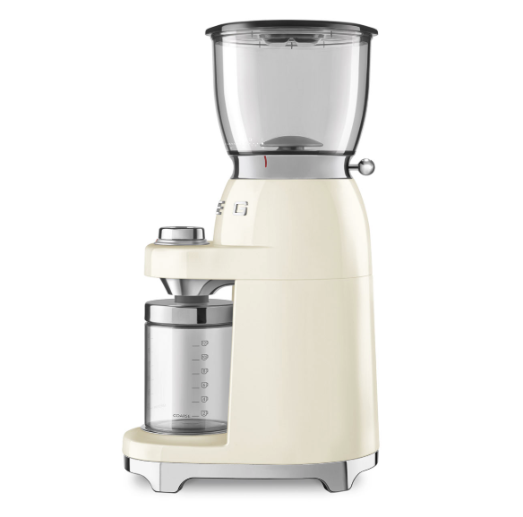 (350g) Edelstahl Kaffeemühle 50's Retro Style (CGF11CREU) - Creme