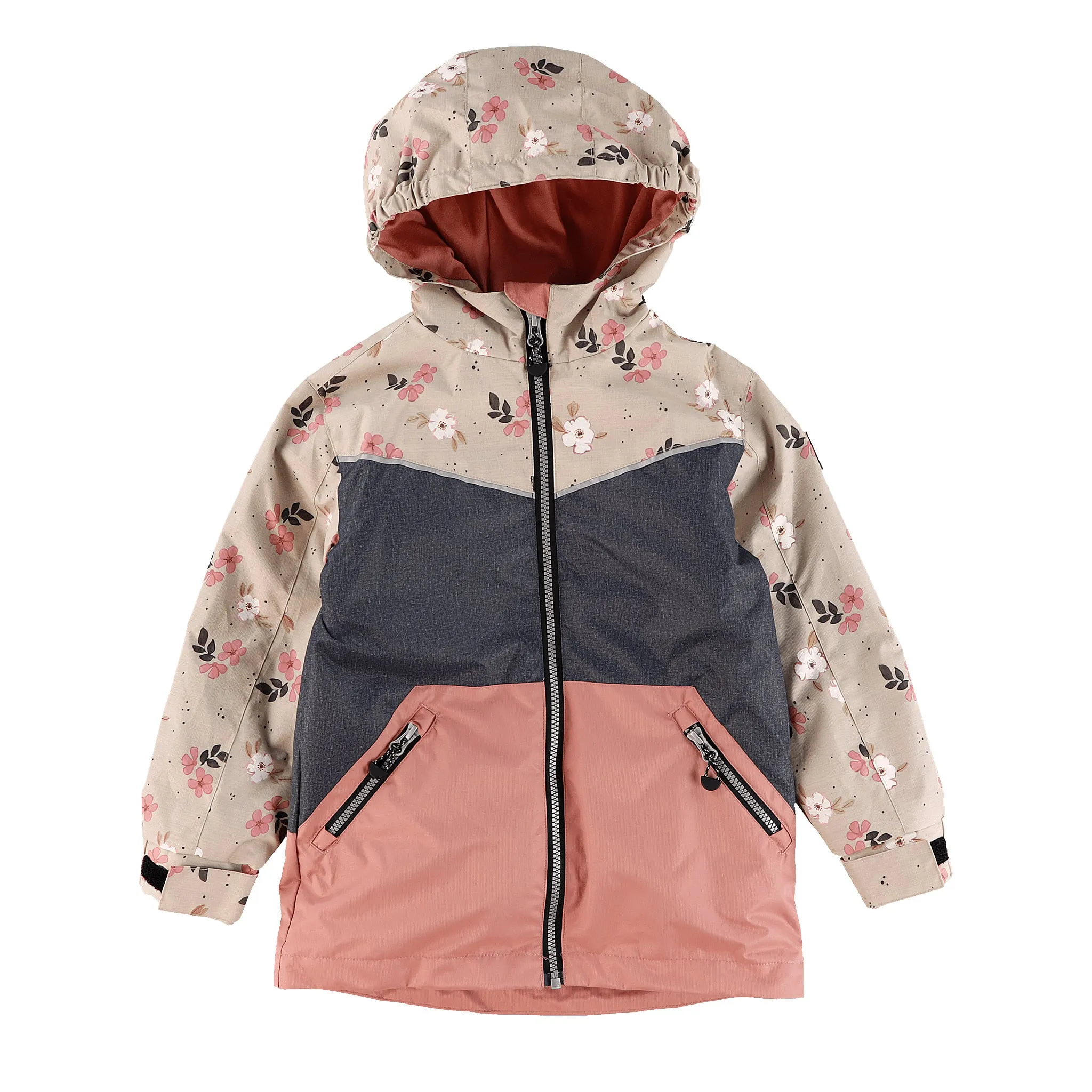 Deer Mountain Ensemble Extérieur 3-en-1 Fleurs 2-6ans