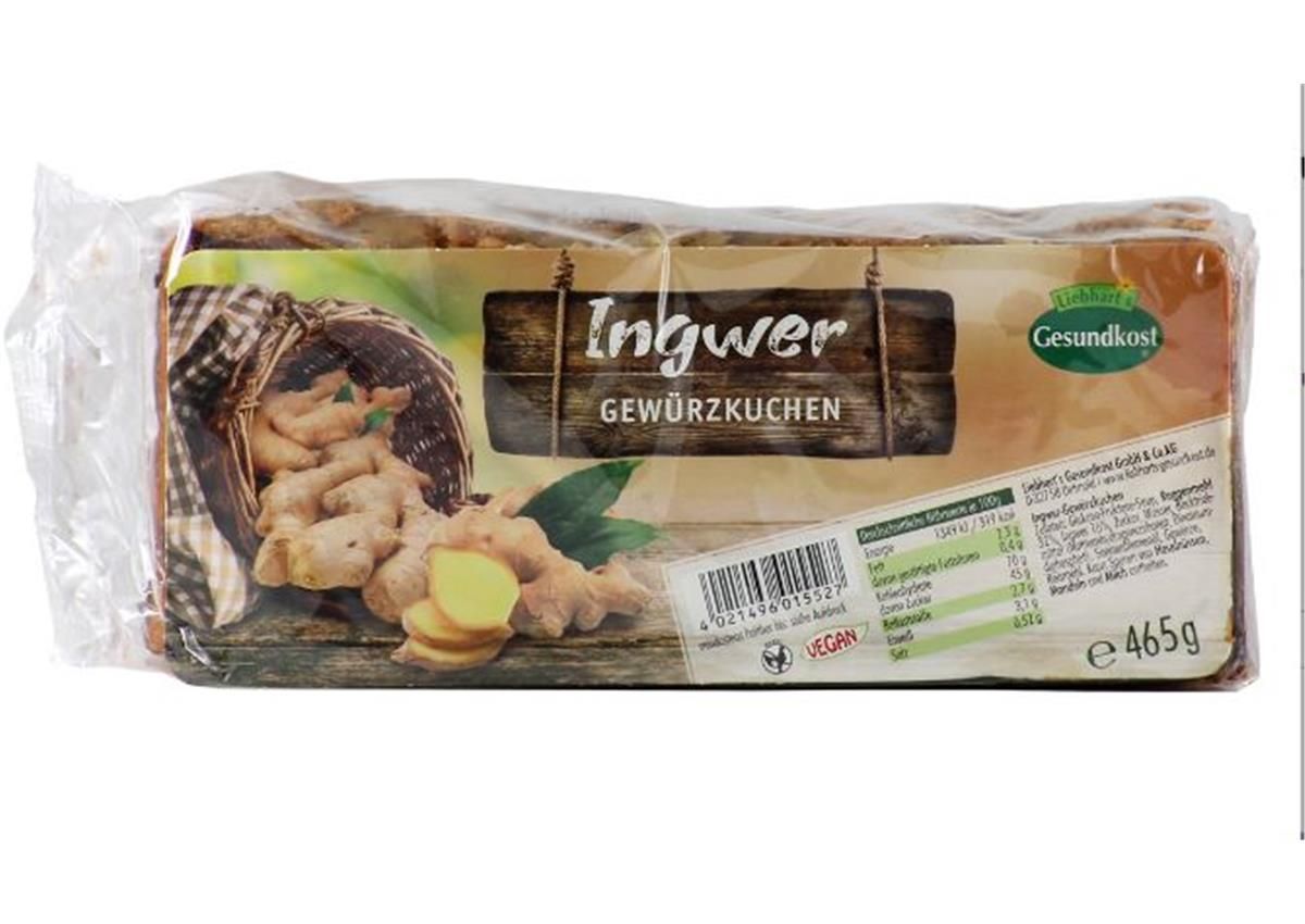 Liebhart Ingwer-Gewürzkuchen
