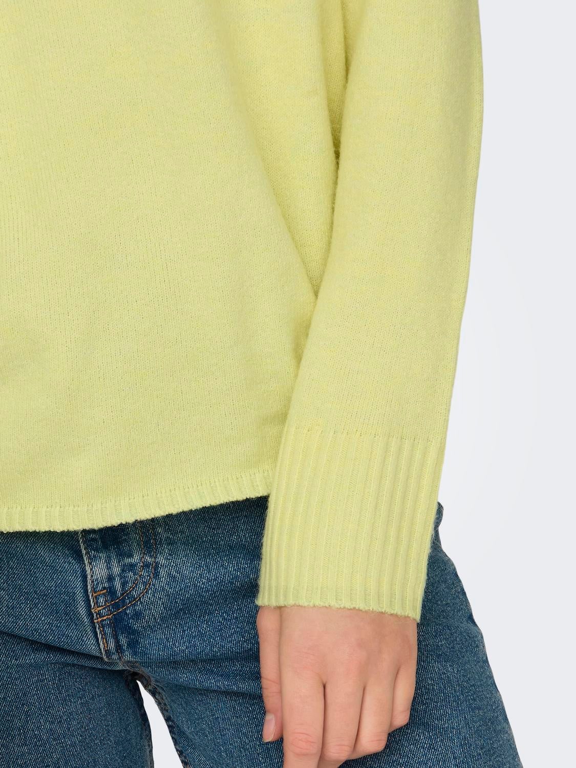 ONLRICA Strickpullover Yellow Pear