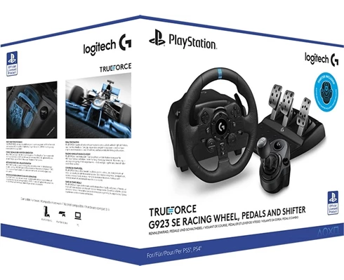 Logitech G923 SE Racing Wheel and Shifter Combo for PS5, PS4 and PC