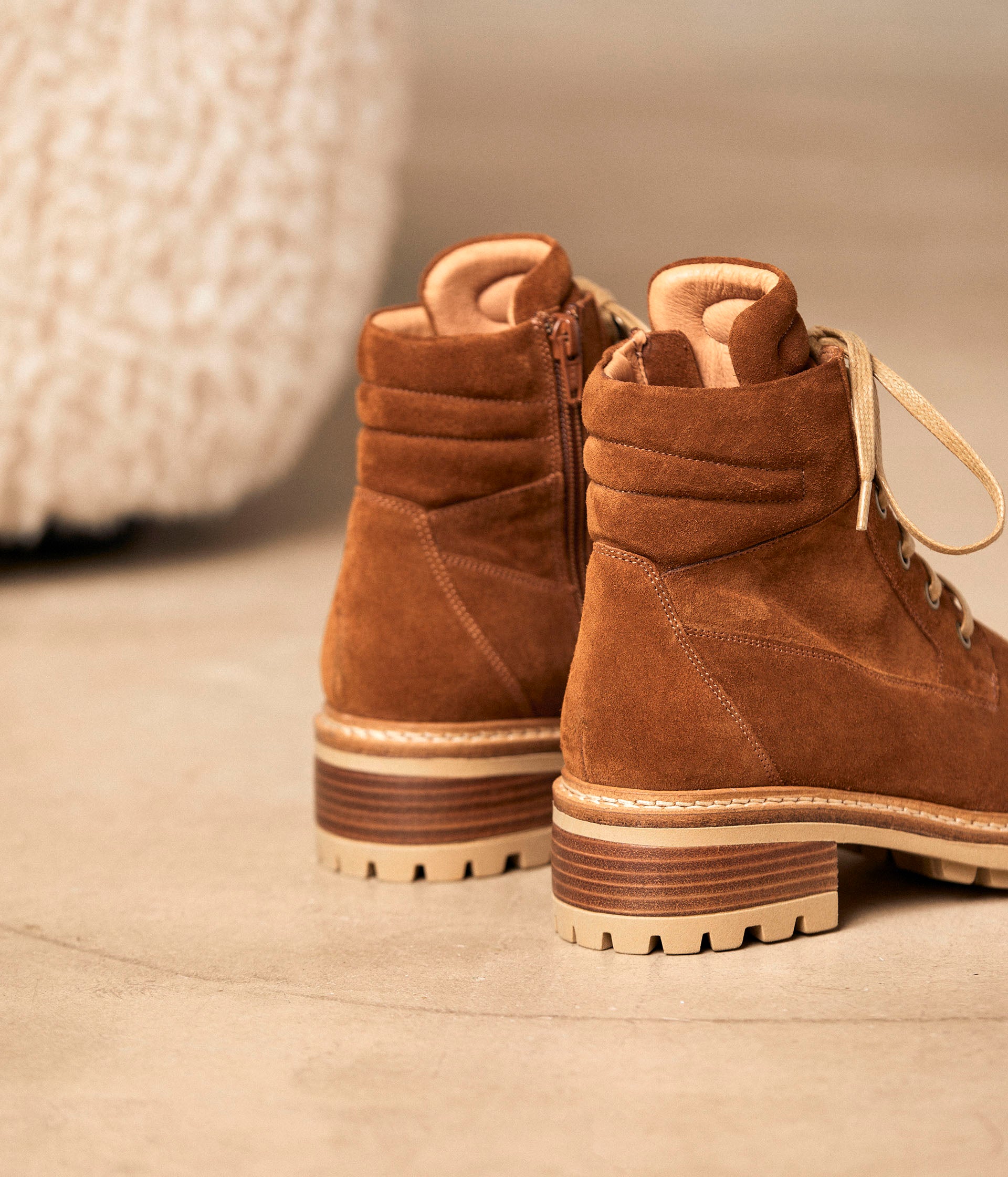 Bottines velours Amethys